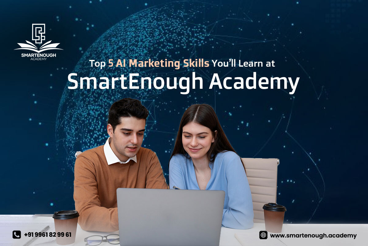 Learn AI for Marketing with SmartEnough Academy—the best institute for digital marketing in Palakkad, offering an offline digital marketing course in Palakkad.