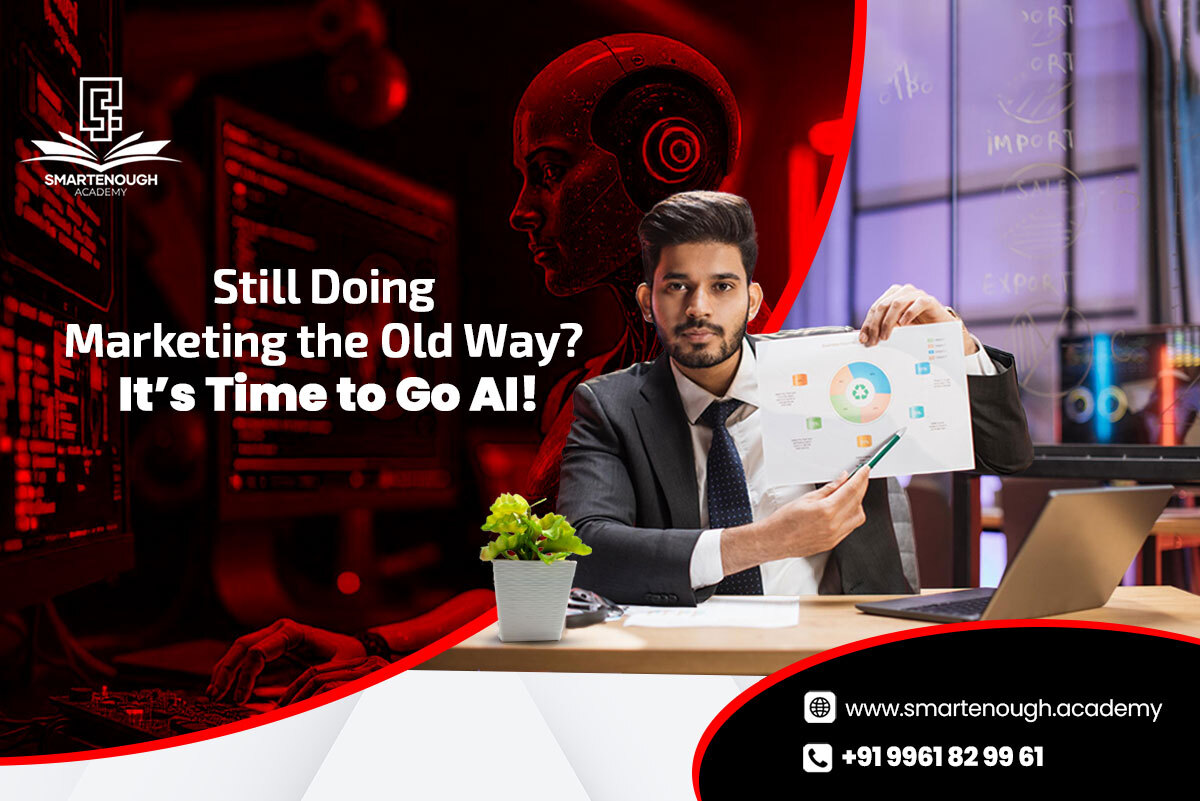 Students learning AI-powered marketing tools at the best digital marketing training institute in Palakkad during an offline digital marketing course in Palakkad.