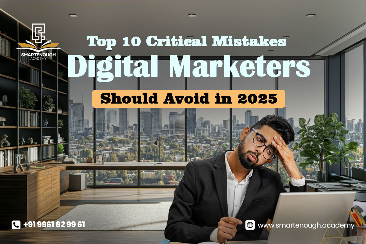Critical mistakes digital marketers should avoid in 2025 for better ROI and strategies​ Image Caption: Key insights from the top 10 digital marketing mistakes digital marketers must dodge in 2025 to excel.​