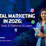 AI-powered dashboard displaying keyword research, competitor analysis, and SEO insights for digital marketing strategies in 2026.